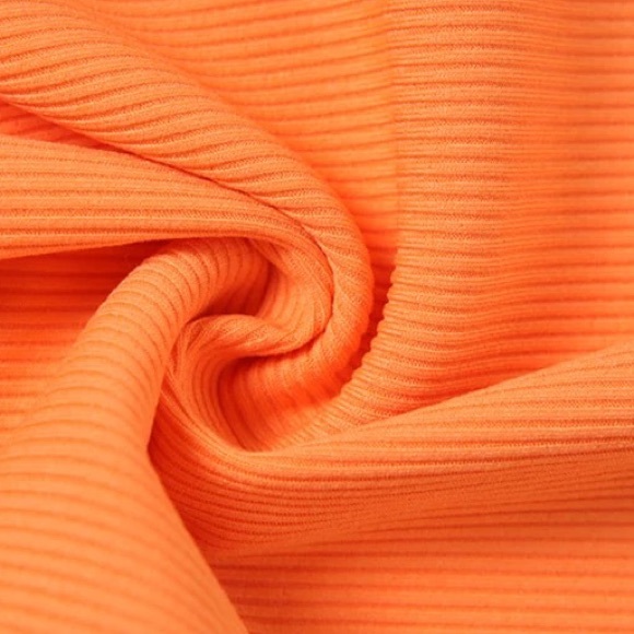 Sexy Orange Adjustable Tie Bodycon Mini Dress - Picture 7 of 7